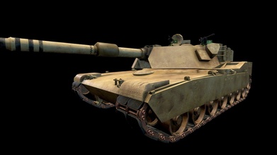 m1a1 Abrams exército tanque 3d modelo svein 6f5f428 3d print model - Mito3D