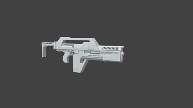 m41-a rifle aliens - 3d model snmocharnuk f8816ba 3d print model - Mito3D