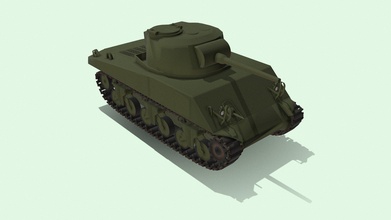 m4 sherman - poly download free 3d model blankly rabbit brody a3e5a71 3d print model - Mito3D