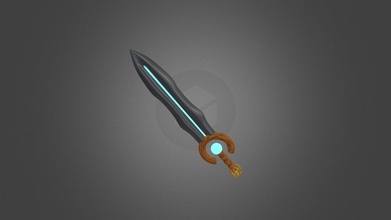 magic fantasy sword gameready - download free 3d model onilak24 onilak f1ebbe0 3d print model - Mito3D