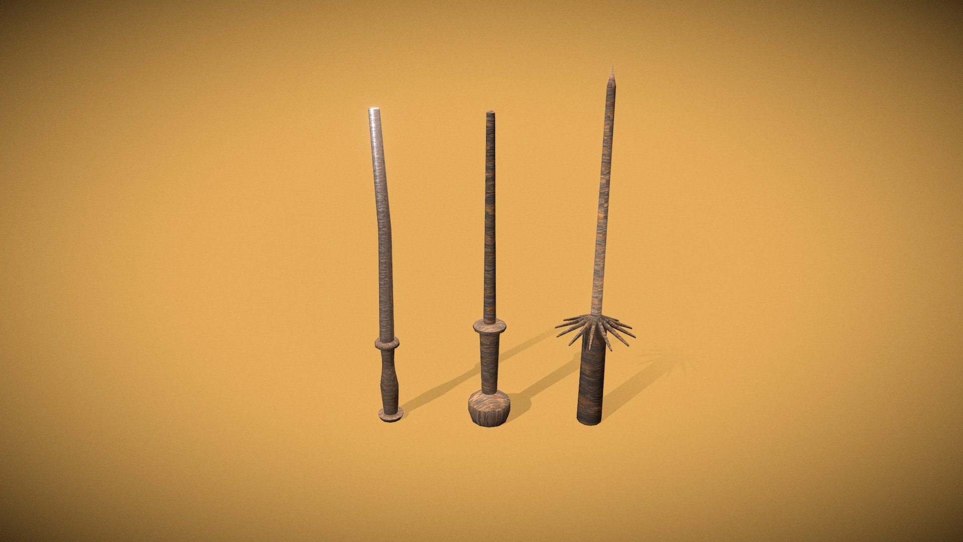 magical wand collection i - download free 3d model kbence 6834293 3D print model - Mito3D