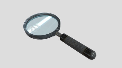 magnifying glass - download free 3d model justincrazyeyes ed7b462 3d print model - Mito3D