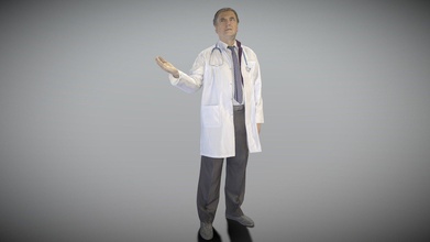 Masculin docteur 284 acheter royalties libre 3d modèle deep3dstudio 82db5ef 3d print model - Mito3D