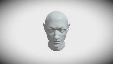 male head - download free 3d model toods mistooder fa187c4 3d print model - Mito3D