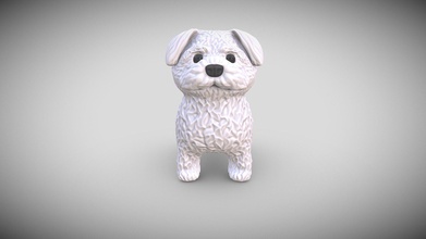 maltese cane acquistare royalty gratuito 3d modello nemanja milosevic 9900174 3d print model - Mito3D