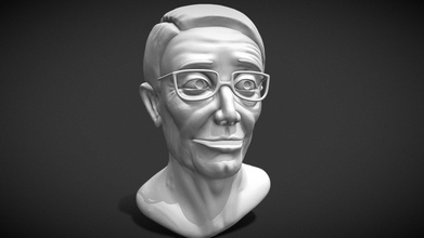 Gesicht Bildhauerei Kaufen Lizenzgebühren frei 3d Modell Ryan König Kunst Ryankingart d78c336 3d print model - Mito3D