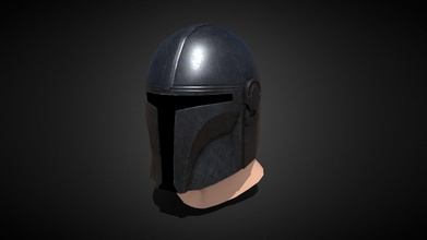 mandalorian helmet - download free 3d model greg thorburn gregthorburn a96d81a 3d print model - Mito3D