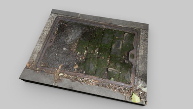 manhole cover wooden setts - download free 3d model artfletch 3aafae2 3d print model - Mito3D