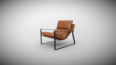 marlyne leather accent chair - 3d model raimisfx af39e9a 3d print model - Mito3D