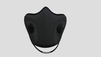 mascarar máscara ar 3d modelo indezign de22588 3d print model - Mito3D