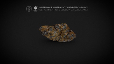 massif galène chalcopyrite 3d modèle musée minéralogie pétrographie uaic mineralogypetrographymuseum 91cbd9b 3d print model - Mito3D