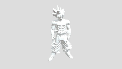  Goku ultra instinct Modelos 3D para imprimir