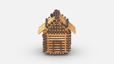 match house - download free 3d model gabo gatchava gghatchava af5fb0a 3d print model - Mito3D