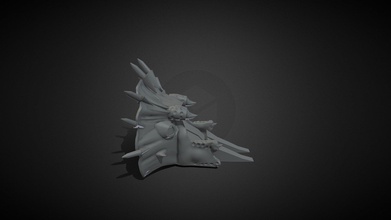 matilda cabeza - modelo 3d liam haddock 0c9dc0a la reina de arena reluciente como el mal jamás creado hace 2 años sculptgl luego se coloca en zbrush darle un poco trabajo originalmente tomó 10 horas a construir día del desafío matilde 3d print model - Mito3D