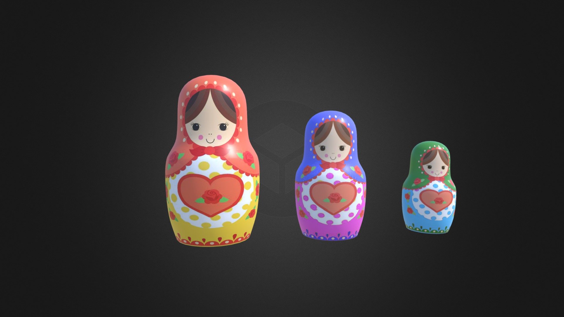 matryoshka - download grátis de modelo 3d ivanpetrov 6b6c83e 3D print model - Mito3D