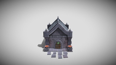 mausoleo estilizada - descargar gratis 3d modelo arhokis 5d7521e los derechos de obtentor gameready lowpoly activos la textura resolución 2048x2048 por favor me dan trabajo https wwwartstationcom el usuario dc8dac9a976af068 3d print model - Mito3D