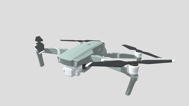 mavic pro 2 drone - 3d model mattpoast 3cf7ab3 3d print model - Mito3D