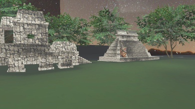 maia artesanato - modelo 3d jbj09 1853524 dê olhar recontruction tikal templos maias de 3d print model - Mito3D