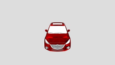 Mazda Wagen download frei 3d Modell animieren e2289f2 3d print model - Mito3D