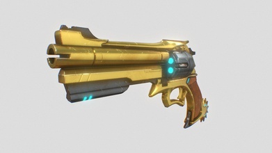 McCree 39 revolver 3d modèle Marcofanjul e6d087c 3d print model - Mito3D