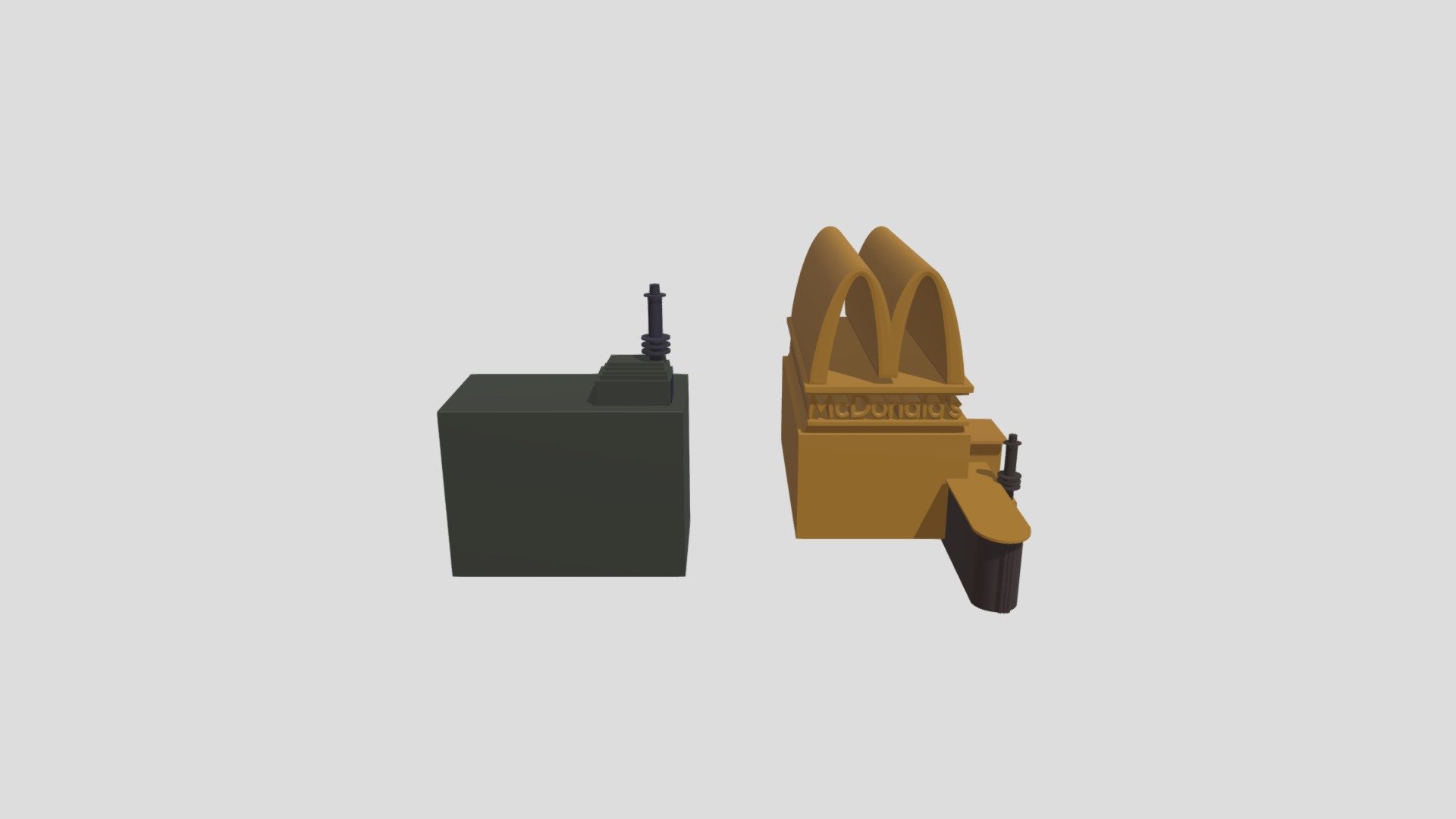 McDonald's 1988 20th século Raposa paródia baixar livre 3d modelo manysince910 noears6 bae0492 3D print model - Mito3D