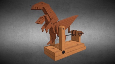 meccanico t rex legno giocattolo Scarica gratuito 3d modello trinityscsp d45d4ea 3d print model - Mito3D