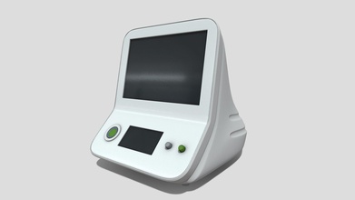 medizinisch Monitor Spiel bereit Kaufen Lizenzgebühren frei 3d Modell pbr Studio pbrgameready 7c9e6ed 3d print model - Mito3D