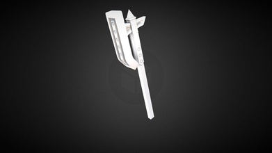medieval axe - 3d model wh1tewolf ccb89e7 3d print model - Mito3D