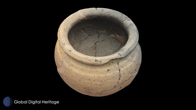 medieval ceramic castilla-la mancha spain - download free 3d model global digital heritage globaldigitalheritage 36b7773 3d print model - Mito3D