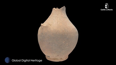 medieval ceramic castilla-la mancha spain - download free 3d model global digital heritage globaldigitalheritage fd76940 3d print model - Mito3D