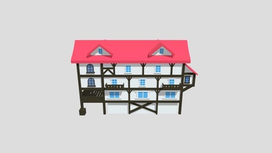medieval house - 3d model recman04 aceaae9 3d print model - Mito3D
