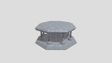 medieval stone temple - download free 3d model anyrpg fa4e32c 3d print model - Mito3D