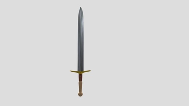 medieval espada gratis descargar 3d modelo josephcool5612 0c721b6 3d print model - Mito3D