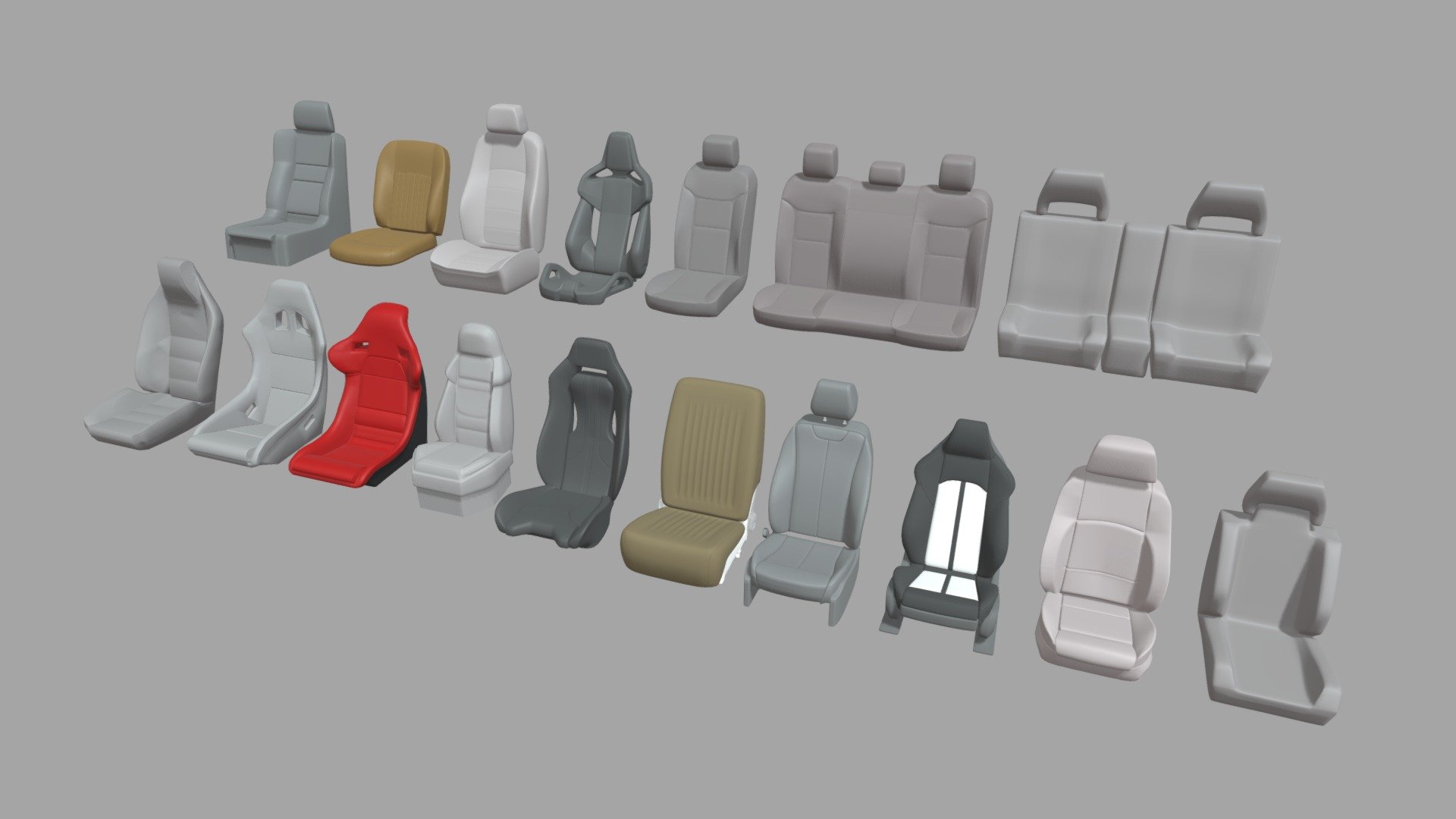 mega araba oturma yeri paketlemek satın almak telif Bedava 3d model viperjr3d otomobil deri koltuk oyuncak baskı arabalar sürücü hız sürüklenme yazdırılabilir hobi scale leather chair car seat araç sandalye yarış 3D print model - Mito3D