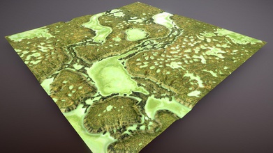 melting permafrost terrain - buy royalty free 3d model tabernoble 1c20c40 3d print model - Mito3D