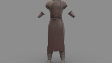 men's medieval appron outfit - buy royalty free 3d model 3dia fb7bc06 3d print model - Mito3D