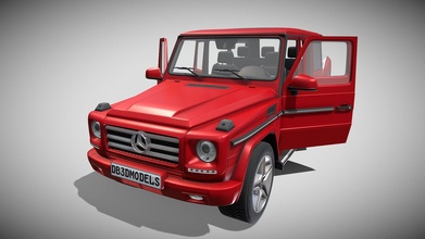 mercedes benz class interior red - buy royalty free 3d model dragosburian 451b170 3d print model - Mito3D