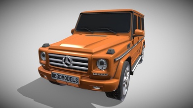 mercedes benz class orange - buy royalty free 3d model dragosburian 45edfd3 3d print model - Mito3D