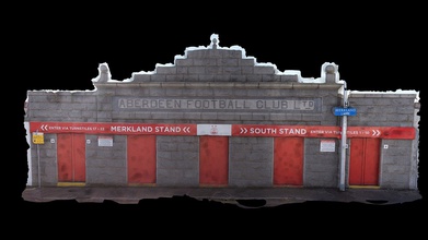 Merkland Straße Eingang Pittodrie Stadion download frei 3d Modell Richard laing richardlaing 09f20f8 3d print model - Mito3D