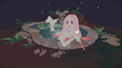 mermaid's pond - 3d model namilulali be438d7 wanted try some environment character&hellip made lot mistakes dont judge me too hard 3d print model - Mito3D