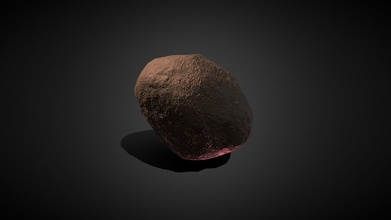 meteor Uzay düşük poli indir Bedava 3d model el Sharonelschwaab a359dee 3d print model - Mito3D
