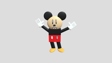 mickey Maus download frei 3d Modell Janovebizeps f3a5f88 3d print model - Mito3D