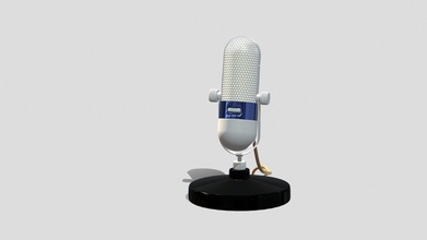 Mikrofon download frei 3d Modell ilona Khovan ilonart 9d49fa4 3d print model - Mito3D