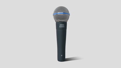 microphone shure beta 58 - buy royalty free 3d model davide specchi davidespecchi b1607d4 3d print model - Mito3D