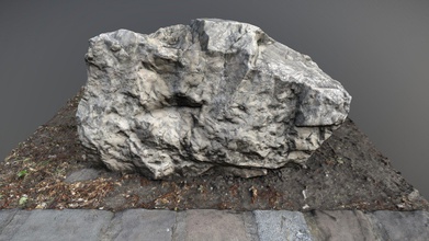 le milieu de la pierre - modèle 3d photoscanworld baliart aea26b1 110 photos mi 3d print model - Mito3D