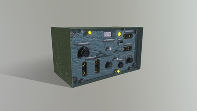 military radio - download free 3d model kargaentiti cd1951a 3d print model - Mito3D