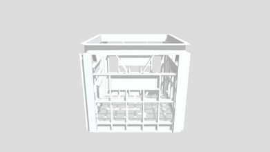 milk crate - download free 3d model chaisefreestone fb01473 3d print model - Mito3D