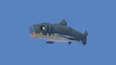 Minecraft Tubarão baixar livre 3d modelo sedona1029 8c404f3 3d print model - Mito3D