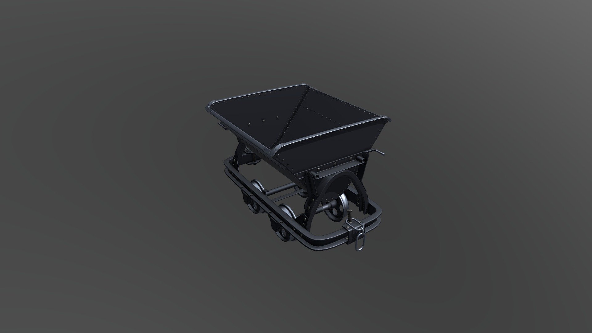 mining cart - 3d model mg53 92136b1 3D print model - Mito3D