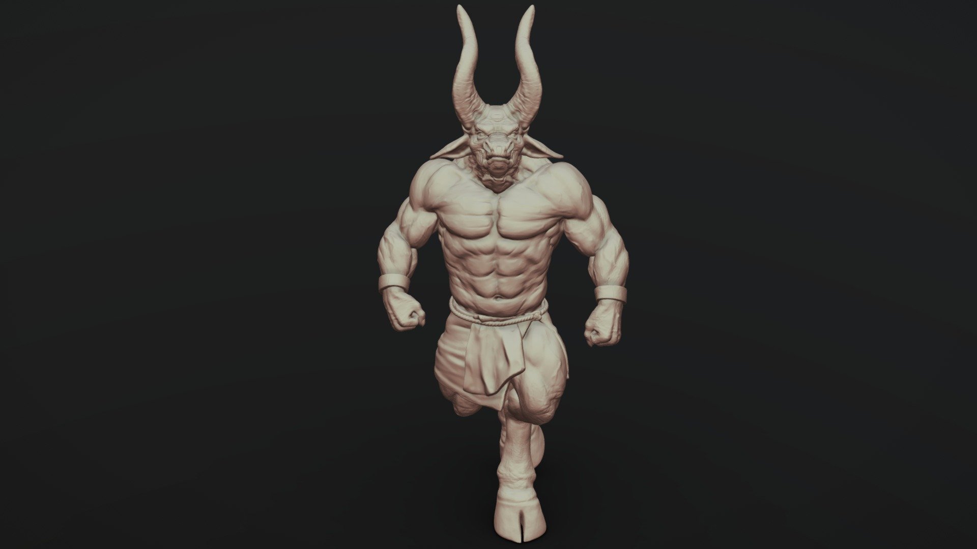 minotaur sculpt - buy royalty free 3d model rumpelstiltskin rumpelshtiltshin f94c248 created zbrush high poly mesh data only no uvs textures topology ready printing available file formats ztl 2020 above reauired obj stl hope you like check out my profile see other cool models 3D print model - Mito3D